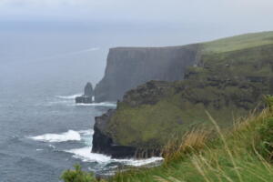 "Cliffs of Moher with Fog"