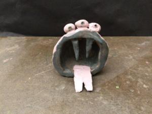 4th Grade Monster Pinch Pots