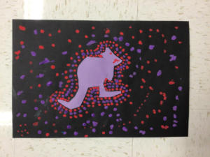 Kindergarten Aboriginal Dot Painting