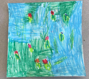 1st Grade Money Waterlilies