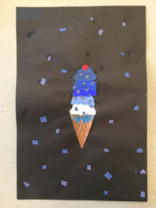 3rd Grade Value Scale Ice Cream Stacks