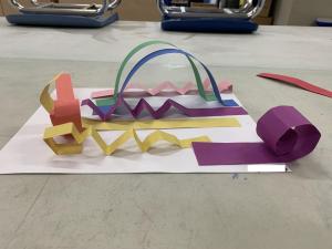 Kindergarten Paper Sculptures