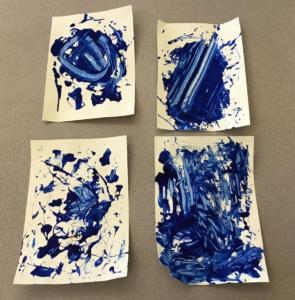 PreK Nature Painting
