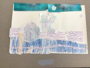 Kindergarten Texture Collages